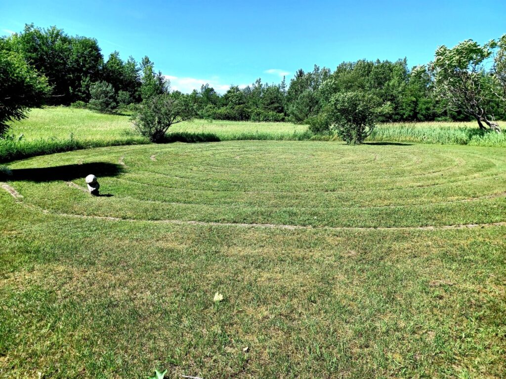 Meadow Path Healing Arts & Yoga Center Labyrinth