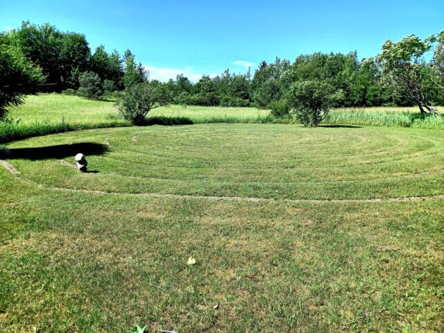 Meadow Path Healing Arts & Yoga Center Labyrinth