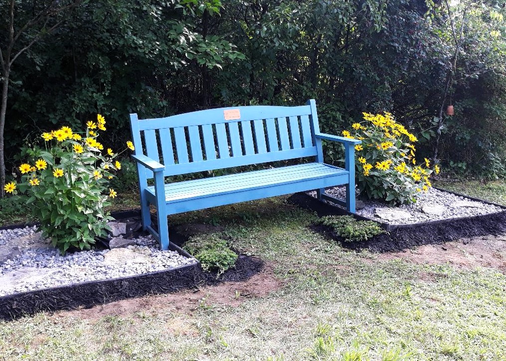 Rev Denise Memorial Bench at Meadow Path