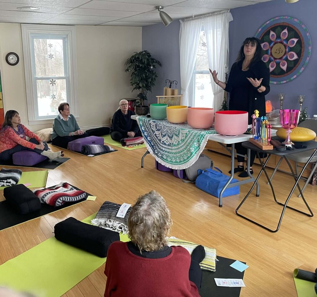 Michelle Gaeta Group Sound Bath Meadow Path