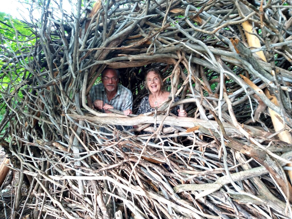 Human-sized Spirit Nest at Meadow Path