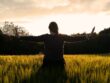 tai chi gung in the meadow